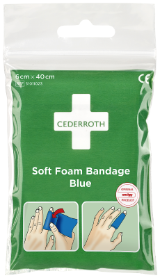Förband Cederroth Soft Foam Bandage 6 cm x 40 cm