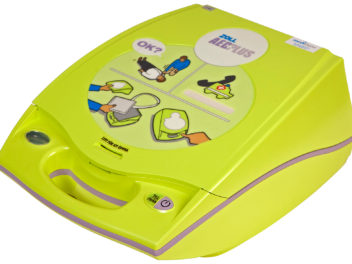 Defibrillator/hjärtstartare.